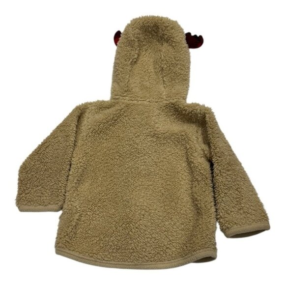 Canadiana Hooded Moose Ears Sweater Size 6-9 months - Picture 8 of 11